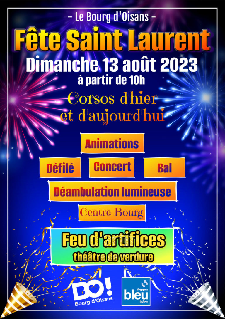 Fête St Laurent Mairie de Bourg dOisans