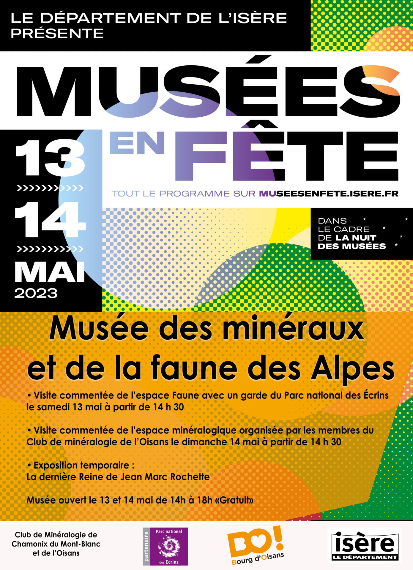 Musées en fête au Musée des Minéraux et de la Faune des Alpes