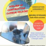 atelier de construction cuiseur solaire