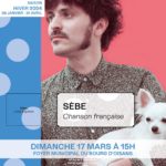 Sèbe – Chanson française – Concert Les Allées Chantent