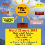 forum RSA – atelier créatif peinture