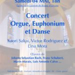 Concert Orgue, Euphonium (tuba ténor) et danse