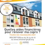 wébinaire « Travaux en copropriété : quelles aides financières en 2021 ? »