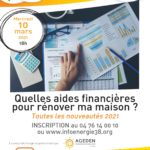 webinaire aides financières à la rénovation